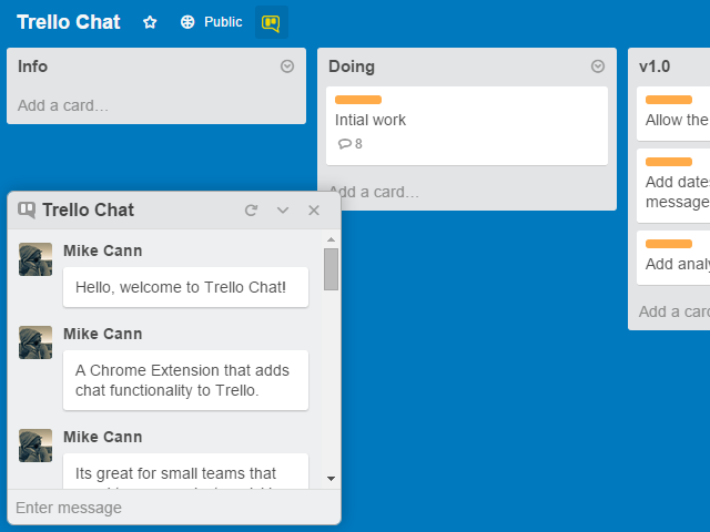 Trello Chat gallery image