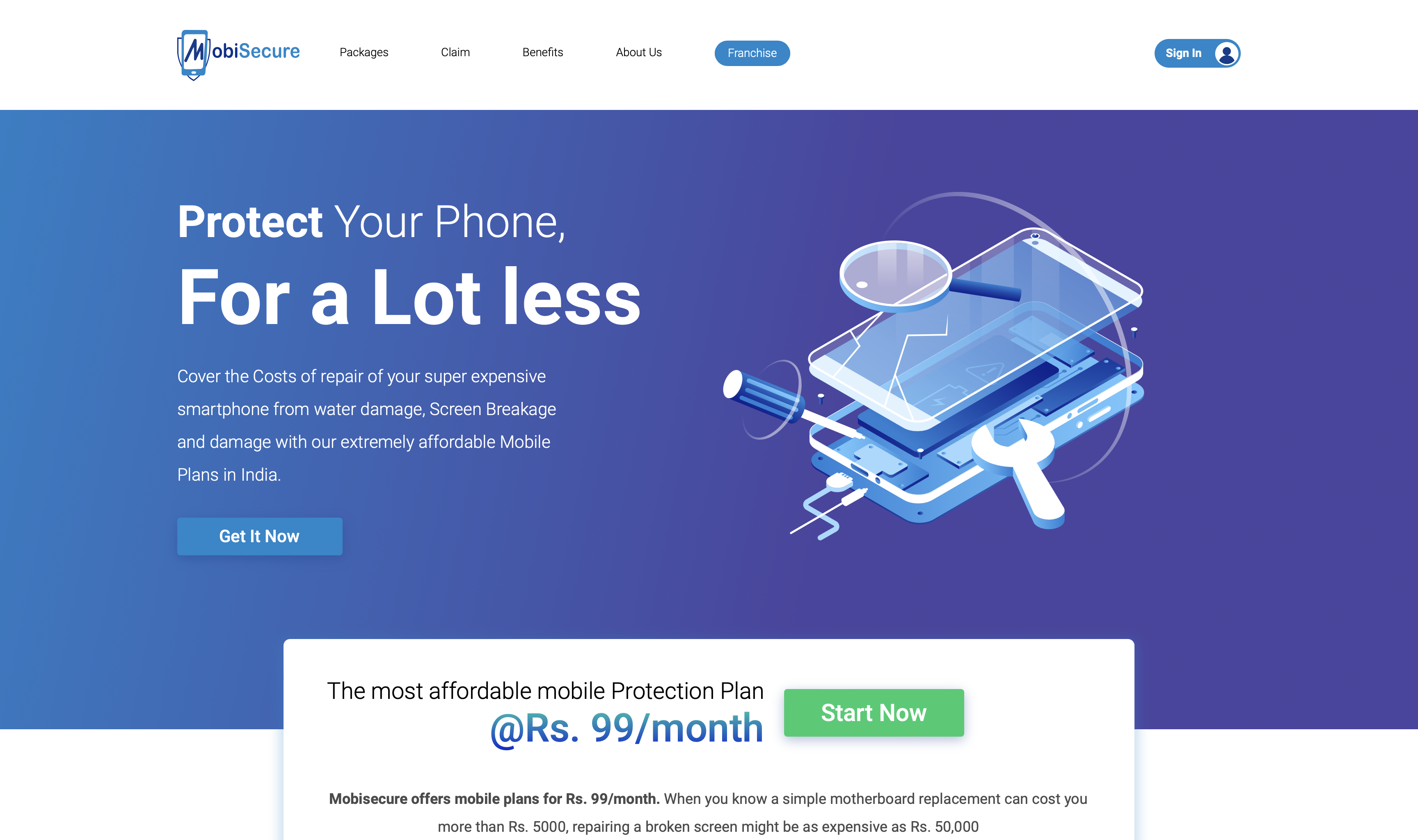 Mobisecure - Mobile Versicherung Medien 1