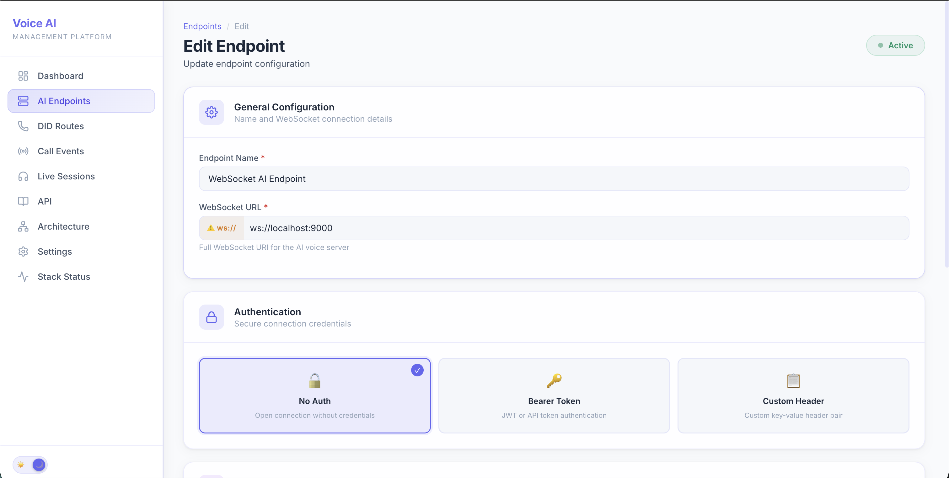 Telephony Voice AI Platform gallery image