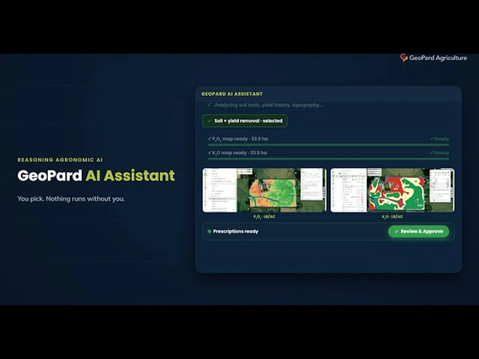 GeoPard Agriculture AI Assistant screenshot 1 (video preview)