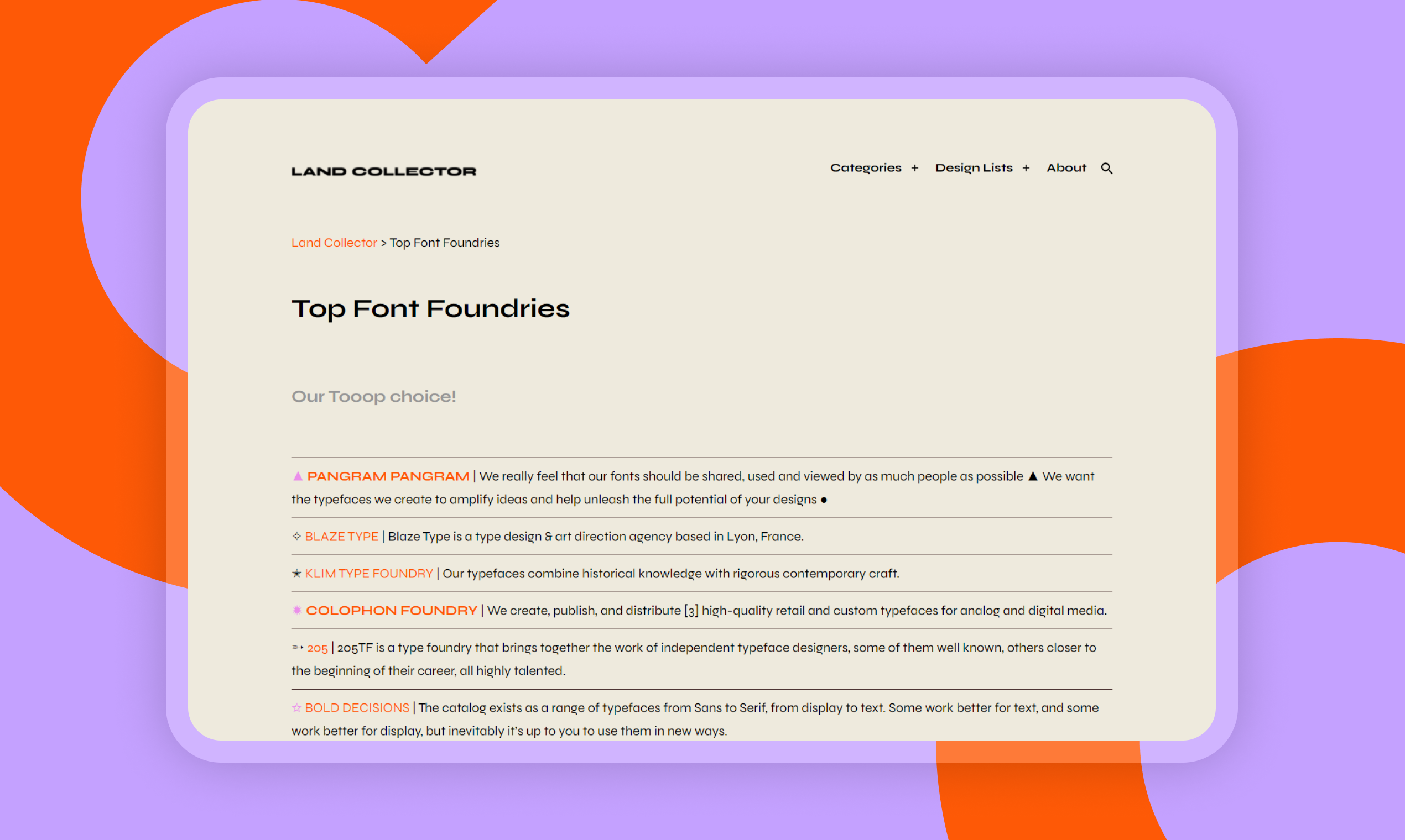 Land Collector gallery image