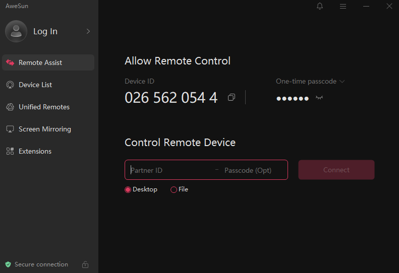 AweSun Remote Desktop gallery image