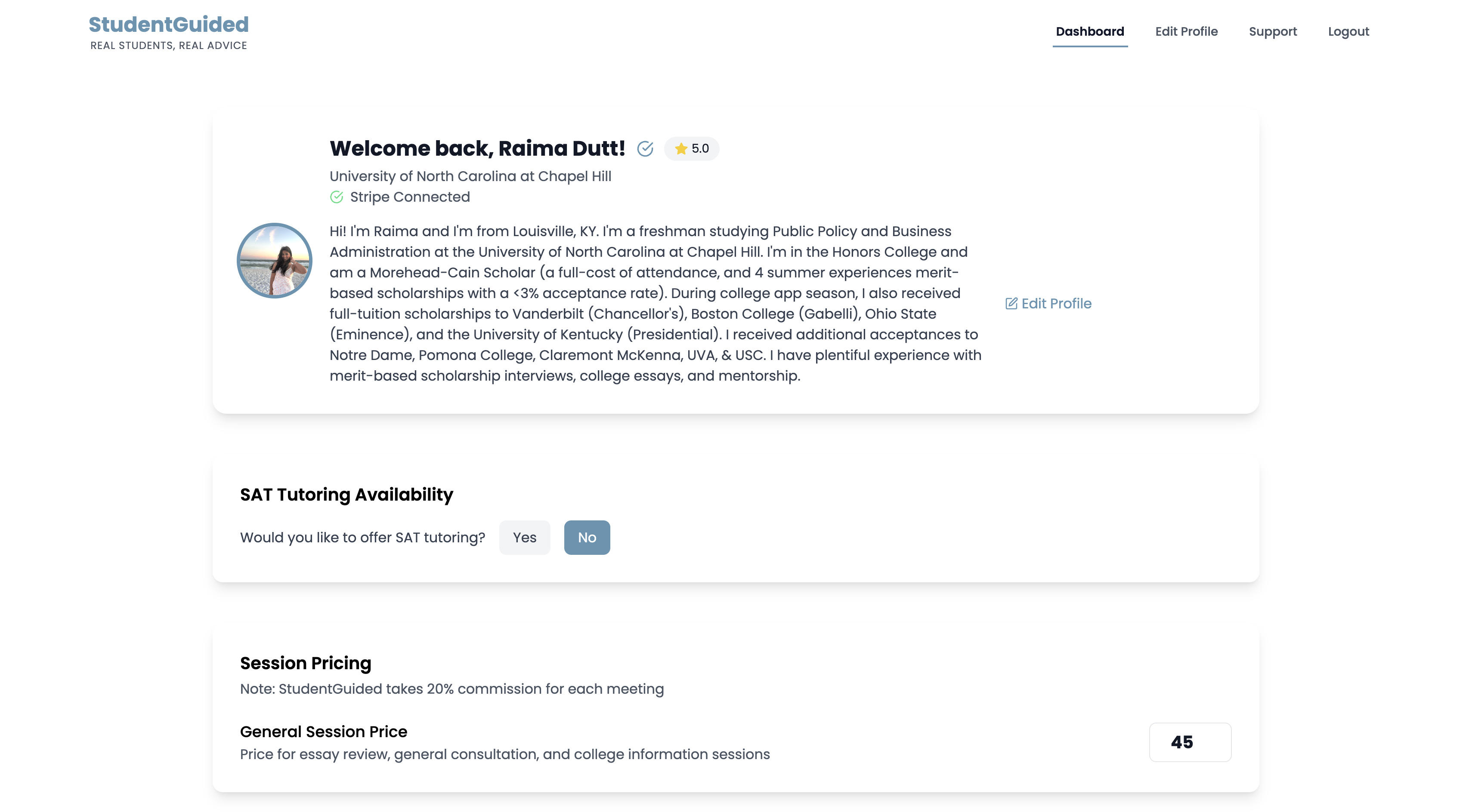 StudentGuided - The Marketplace for Real College Insights media 5