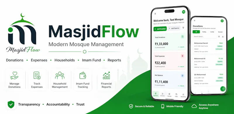 MasjidFlow screenshot 1