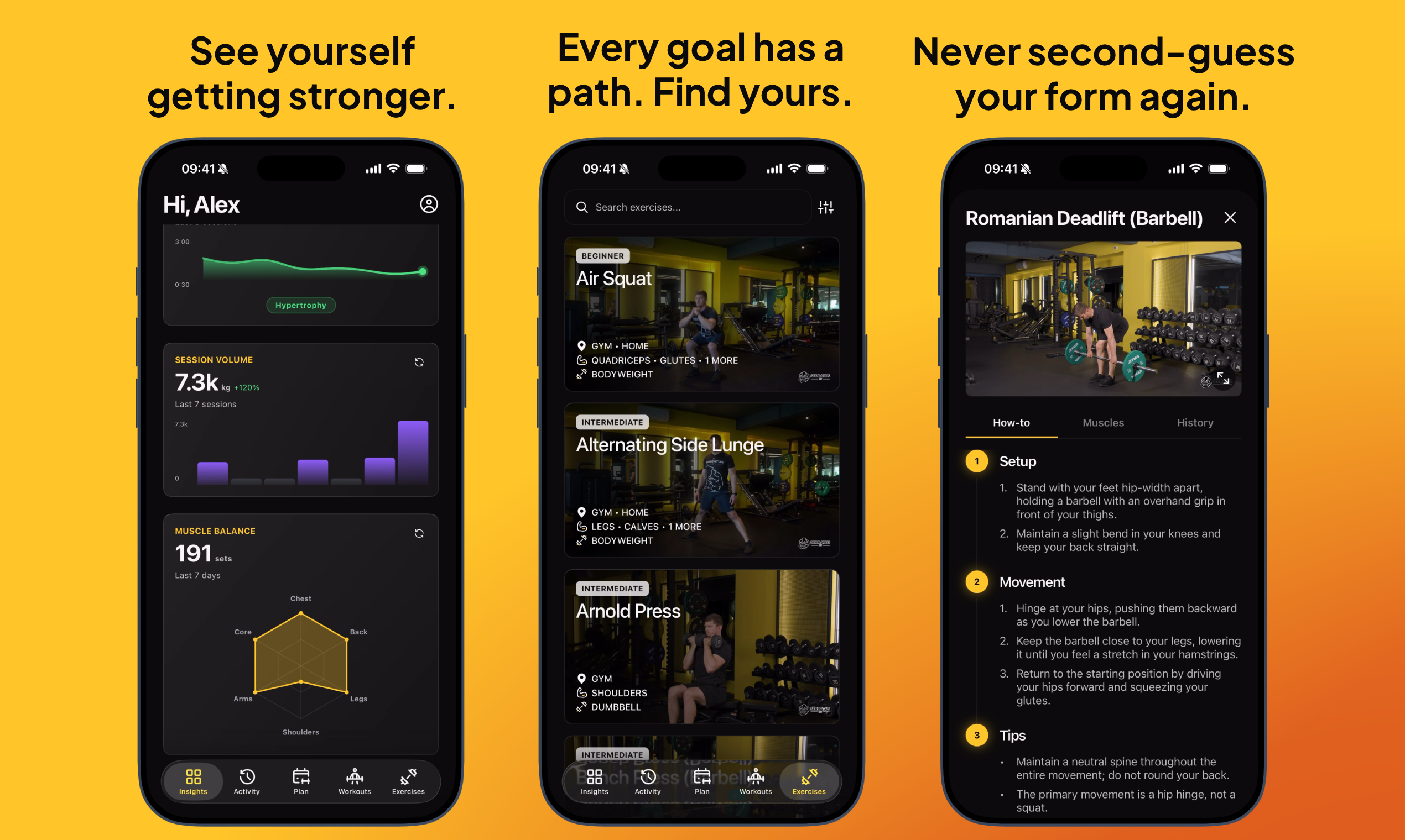 Serratus Fit - Screenshot 2 showing product features and functionality