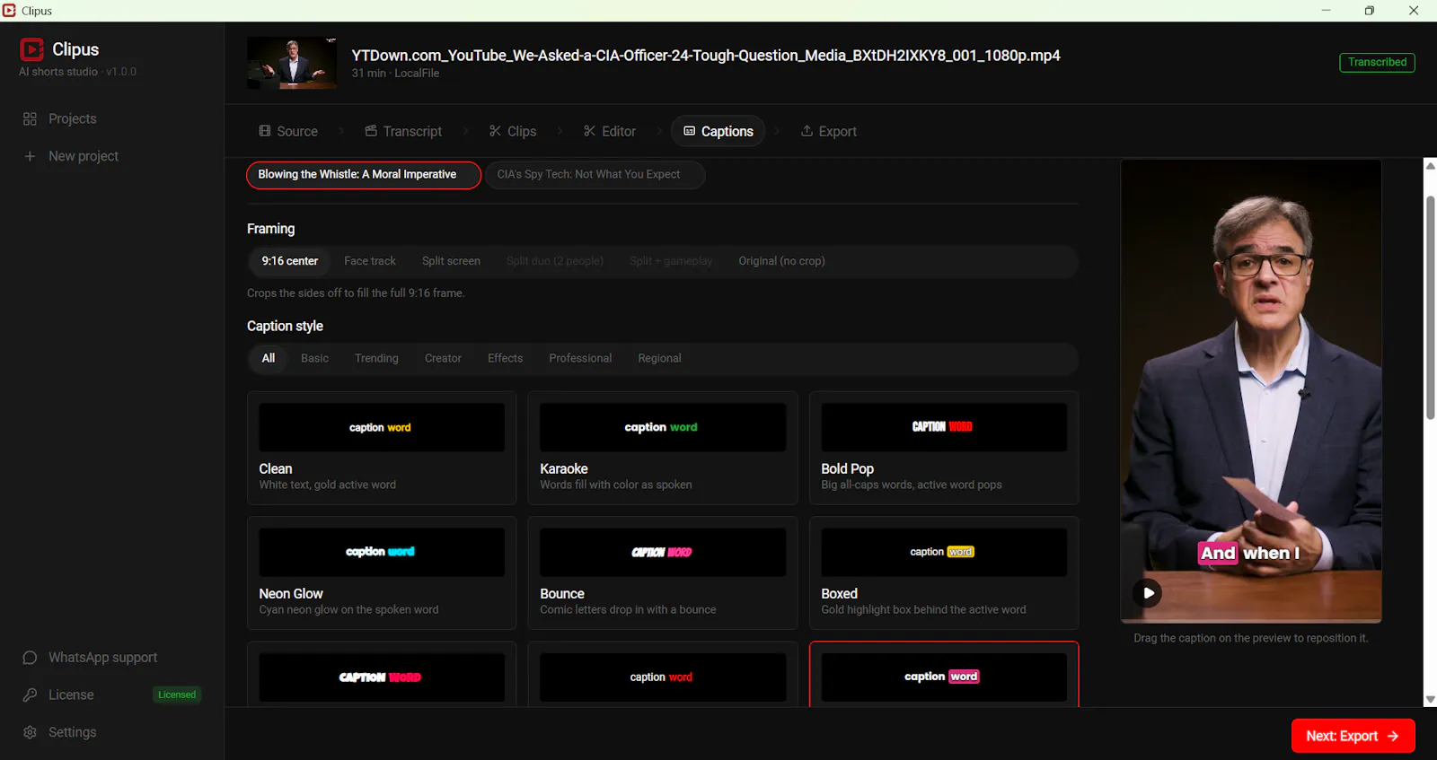 Clipus  screenshot 5