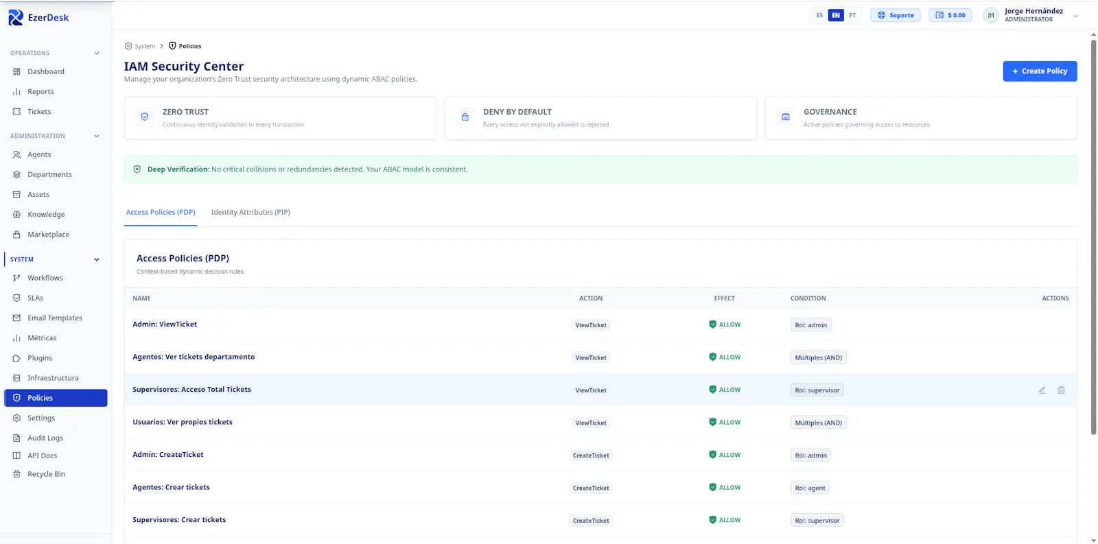 EzerDesk screenshot 2