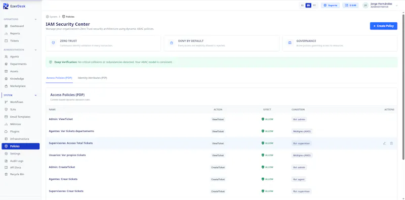 EzerDesk screenshot 2