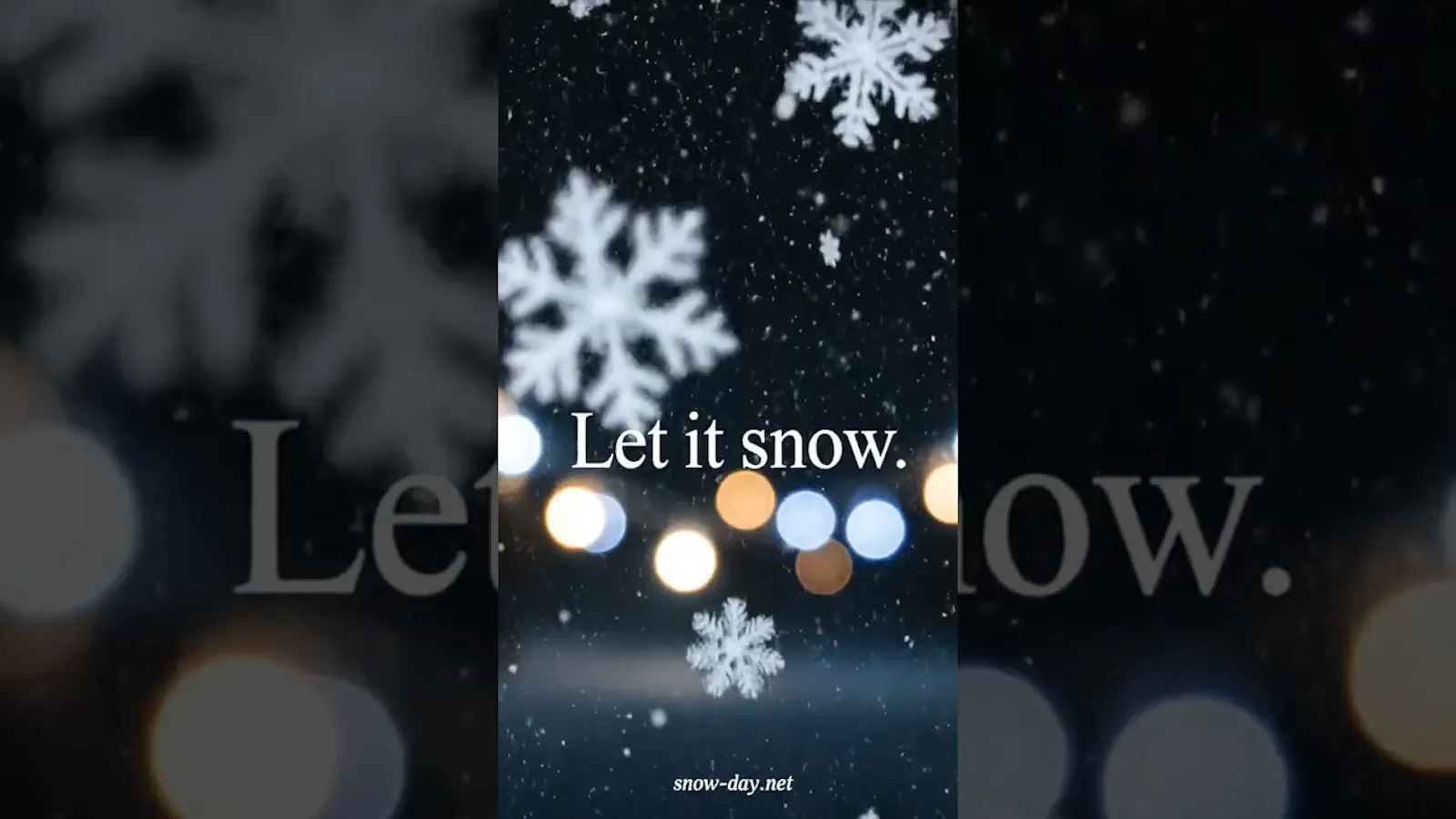 Snow Day Calculator screenshot 1 (video preview)