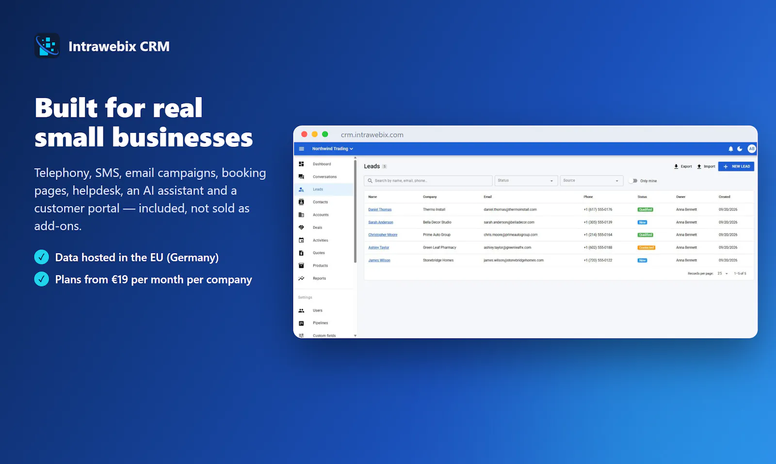 Intrawebix CRM screenshot 6