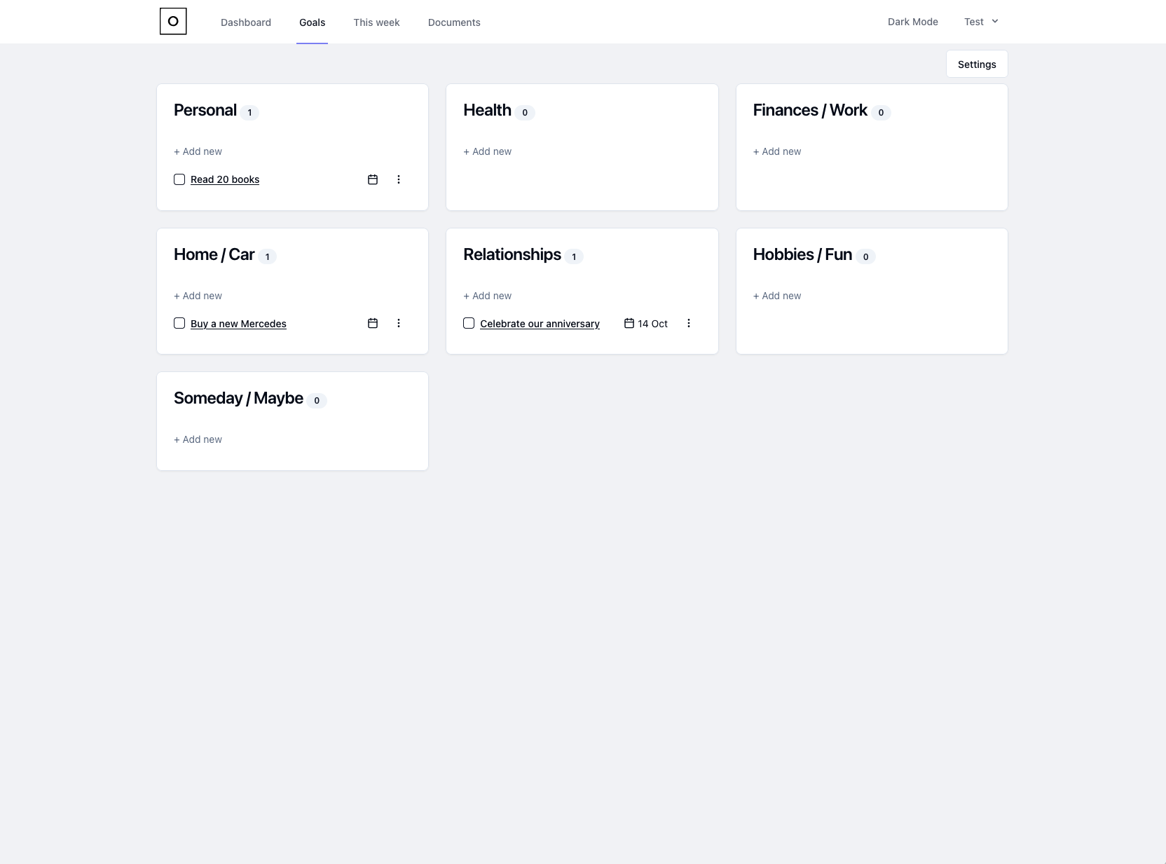 Oneway |Tracker per gli obiettivi media 1