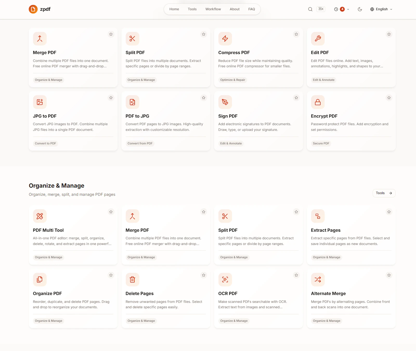 zPDF 118 Tools & PDF Workflow Automation screenshot 3