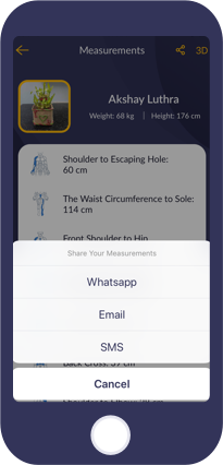 MeasureTalk - Body measurement App gallery image