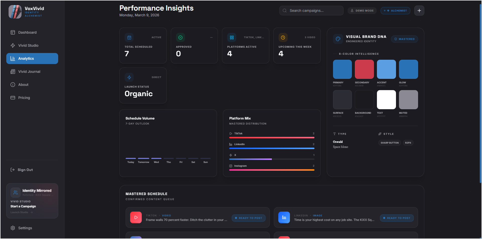 VoxVivid - Screenshot 4 showing product features and functionality