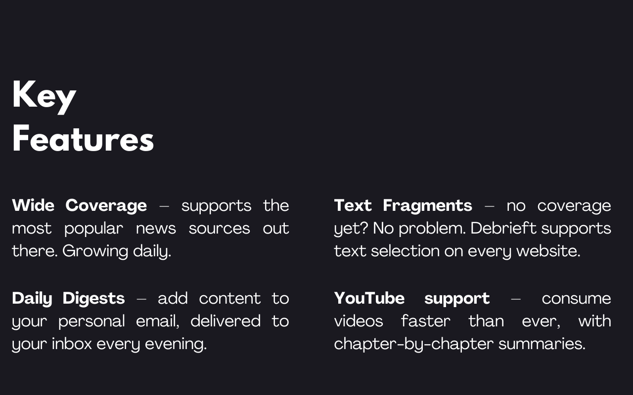 Debrieft media 6