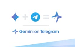 Gemini on Telegram media 2