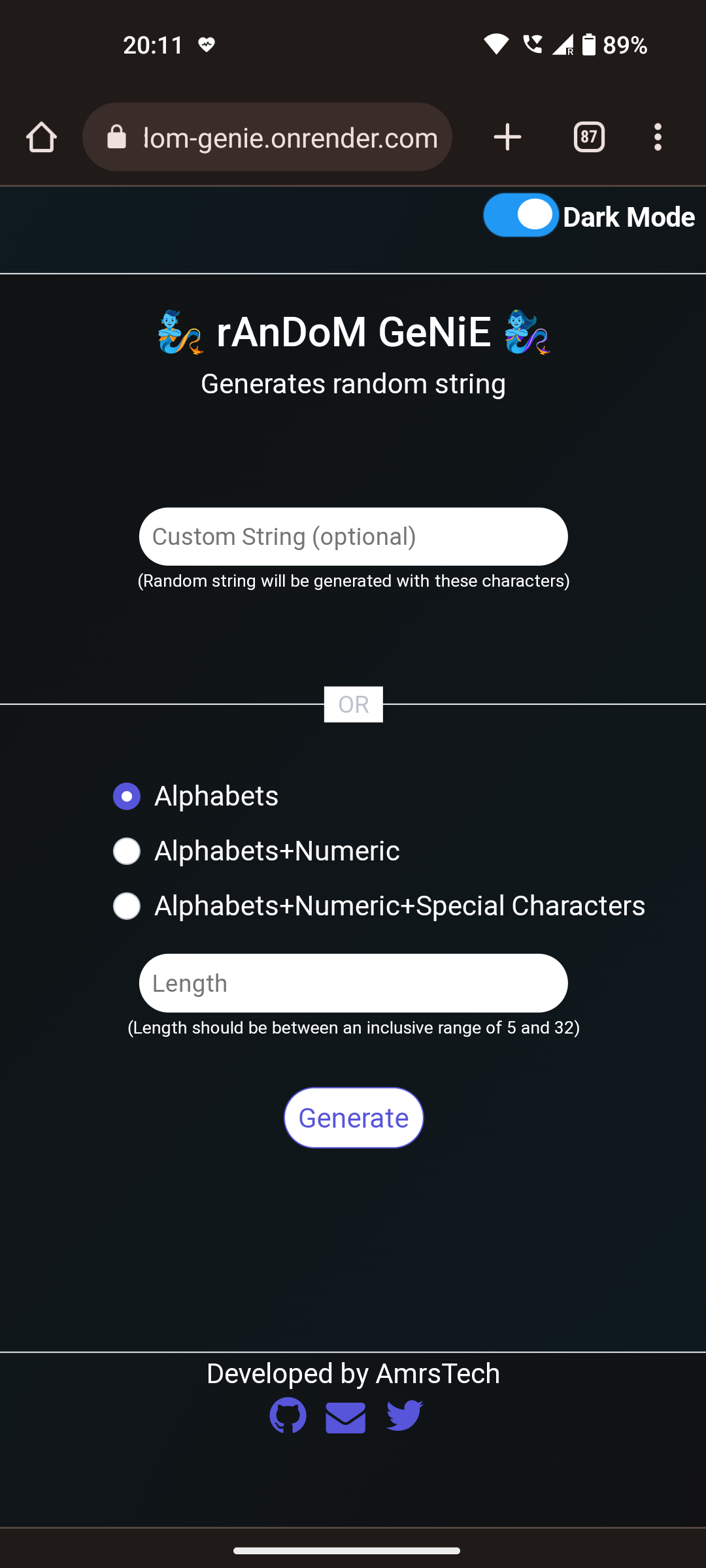 Random Genie - Generates random string media 3