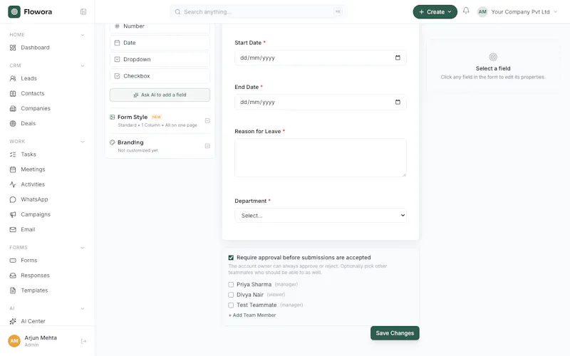 Flowora screenshot 1