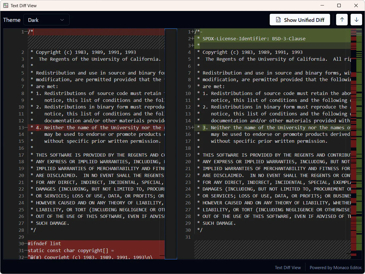 Text Diff View gallery image