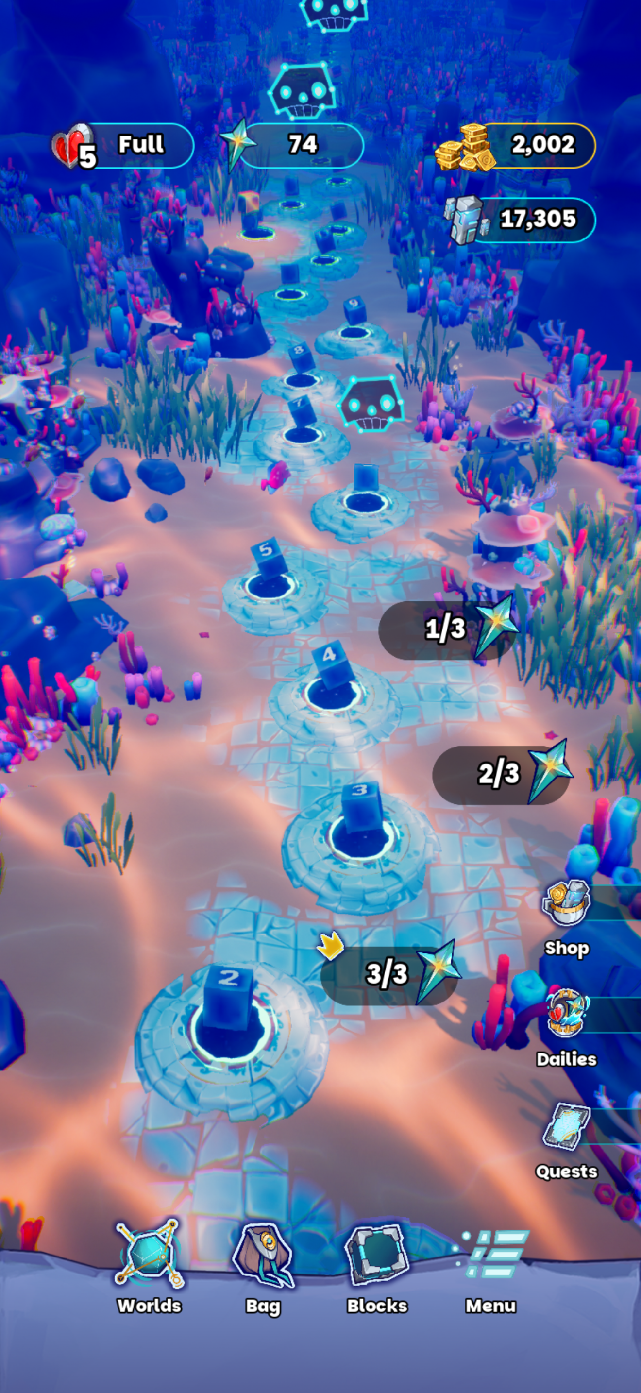 Numworlds - Speel met cijfers in een ontspannend en hersenpeeltje puzzelspel! media 4