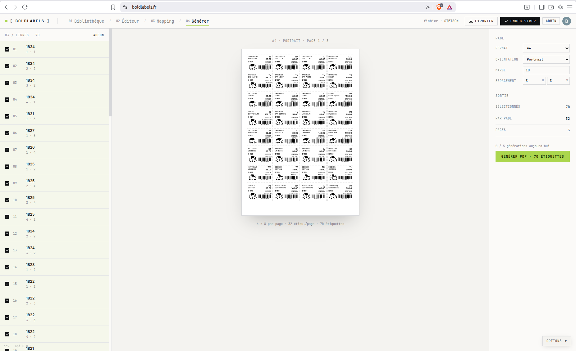 BoldLabels gallery image
