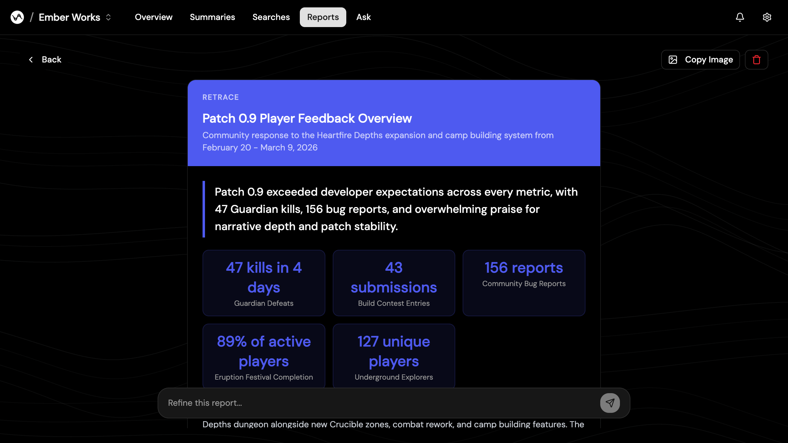 Retrace gallery image