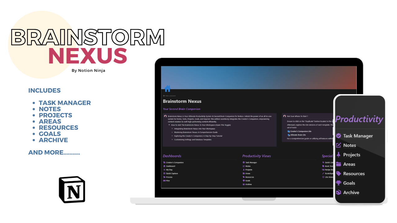 Brain Nexus Your Second Brain In Notion