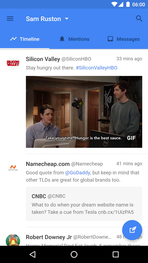 Flamingo for Twitter