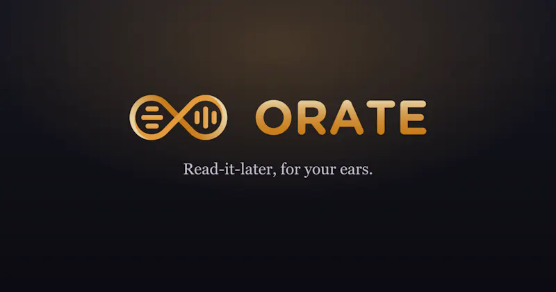 Orate.to screenshot 1