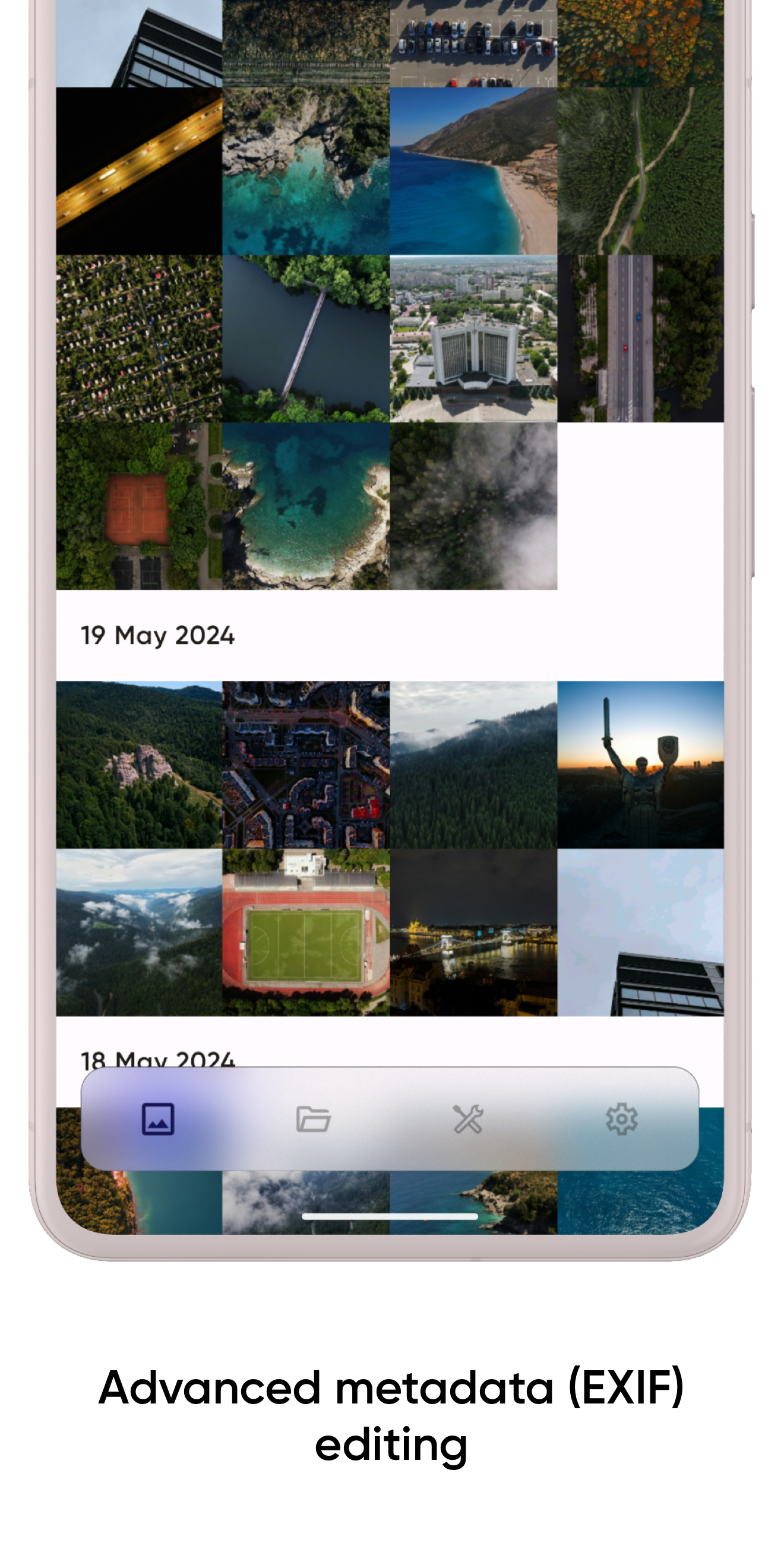 Ortografia - Strumento finale per la gestione delle immagini EXIF ​​per Android media 1