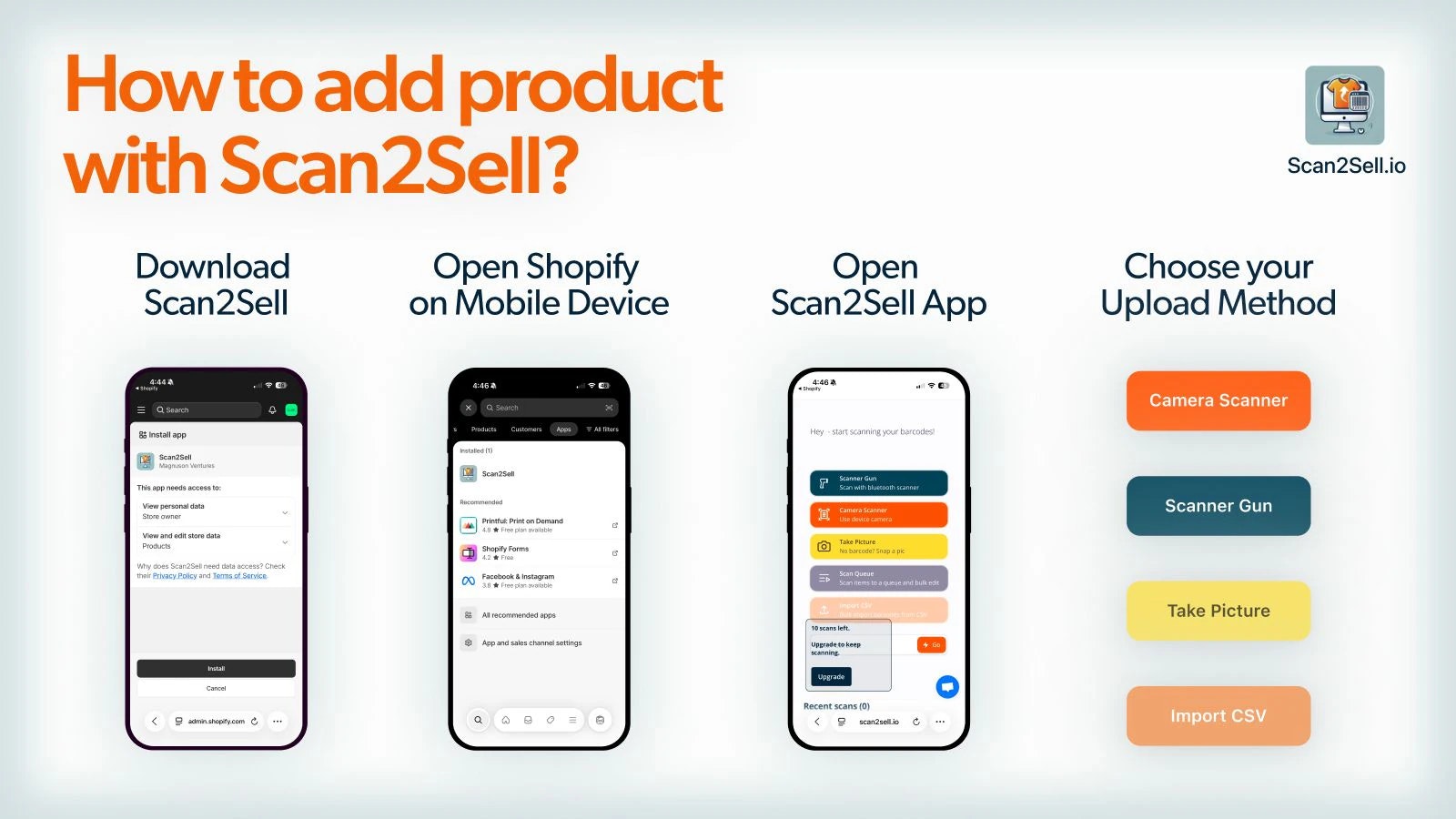 Scan2Sell - Screenshot 2 showing product features and functionality