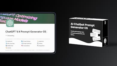 ChatGPT Prompt Generatorの利用による時間節約の利点を強調する画像。