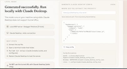 No-Code MCP Generator gallery image