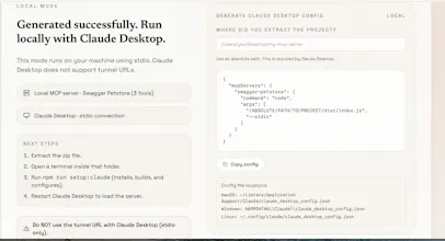 No-Code MCP Generator gallery image