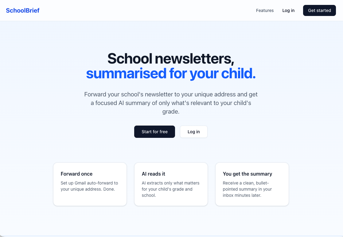 SchoolBrief gallery image