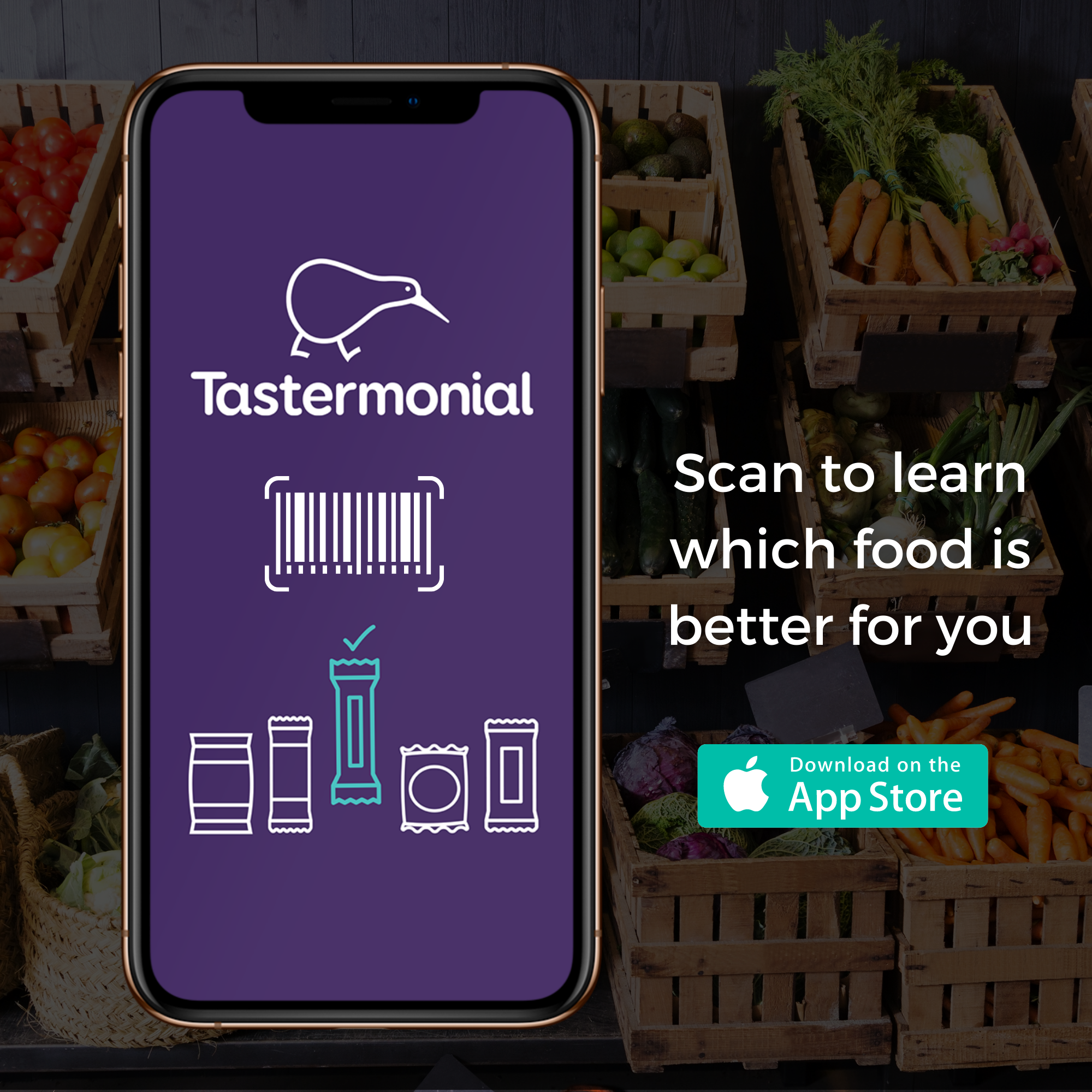 Tastermonial iPhone app gallery image