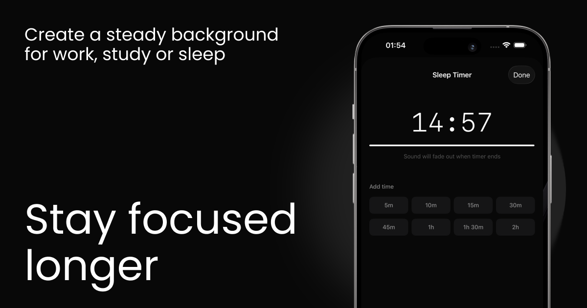 Floe – Nature Sound Mixer - Screenshot 4 showing product features and functionality