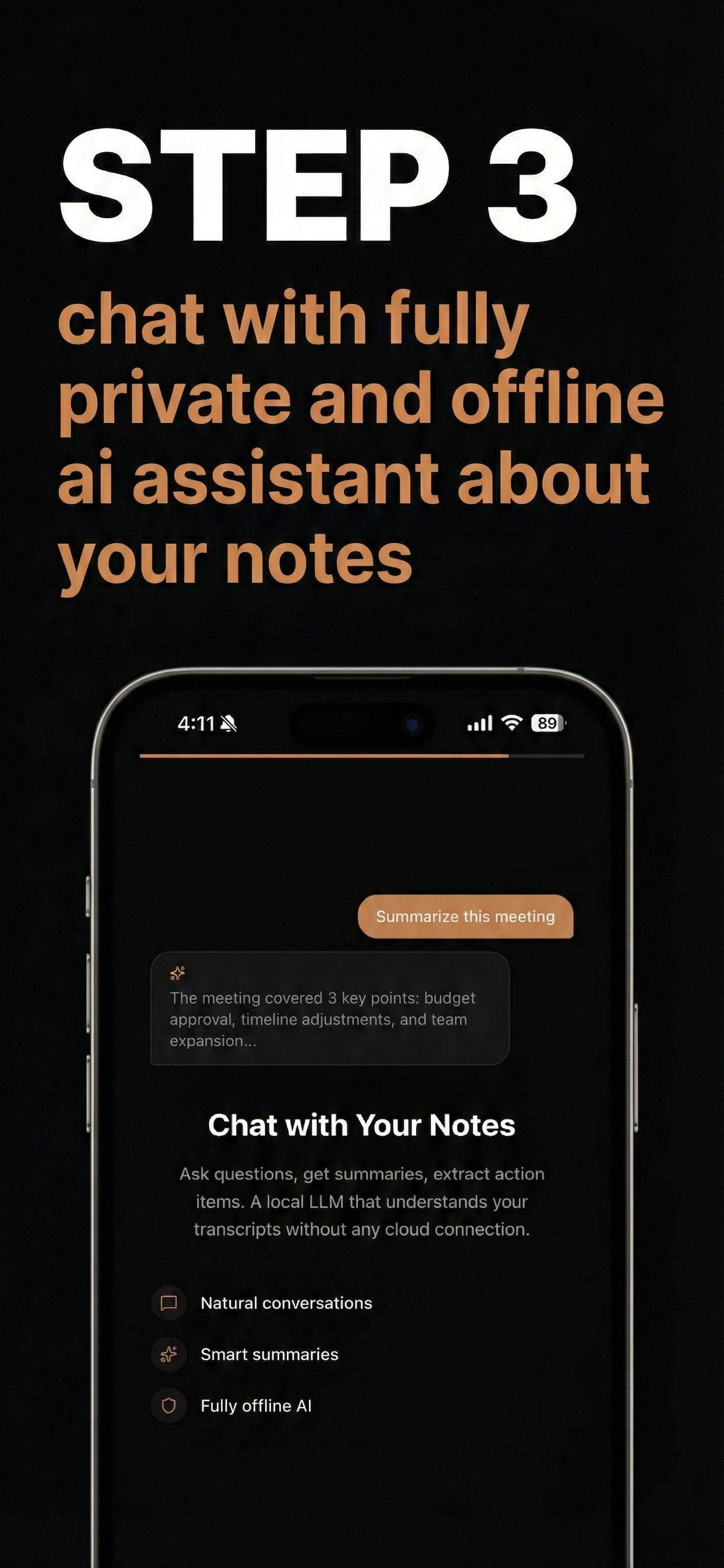 Viska: Private AI Meeting Notes gallery image