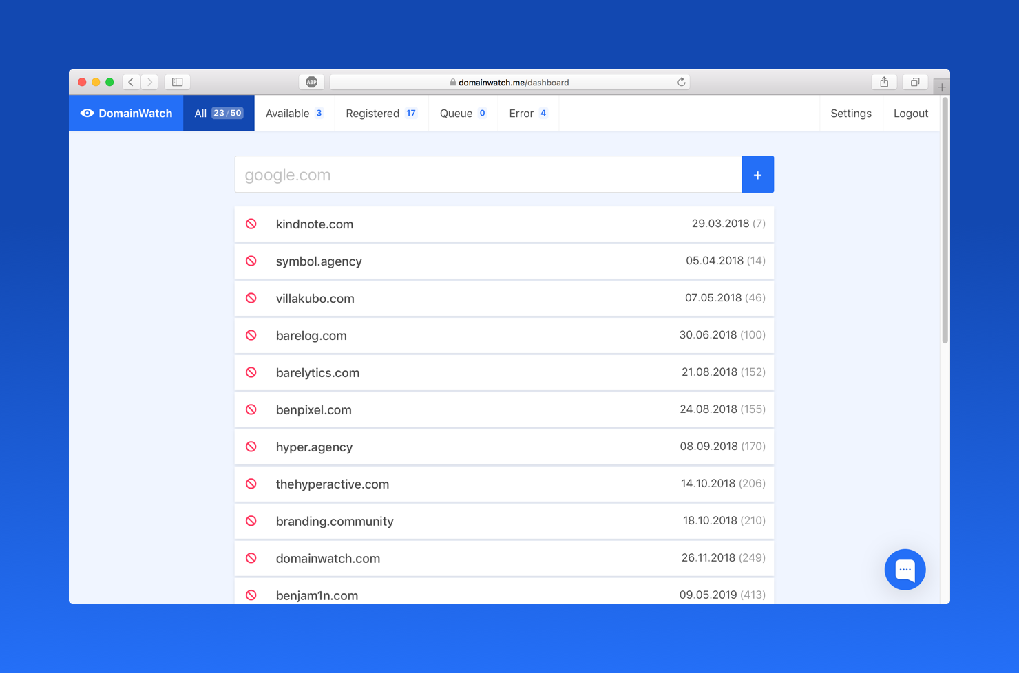 DomainWatch Image