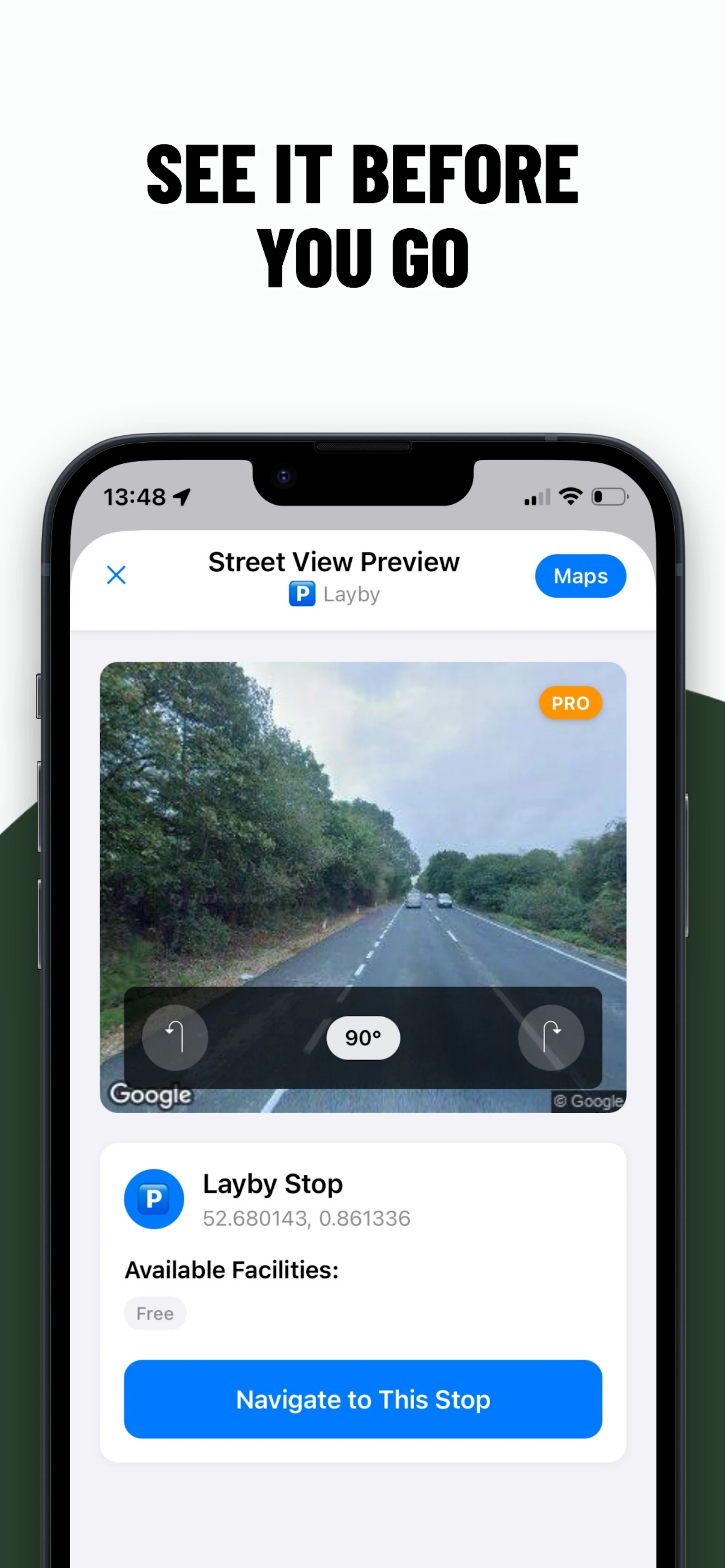 Respite Driver - Layby Finder screenshot 5