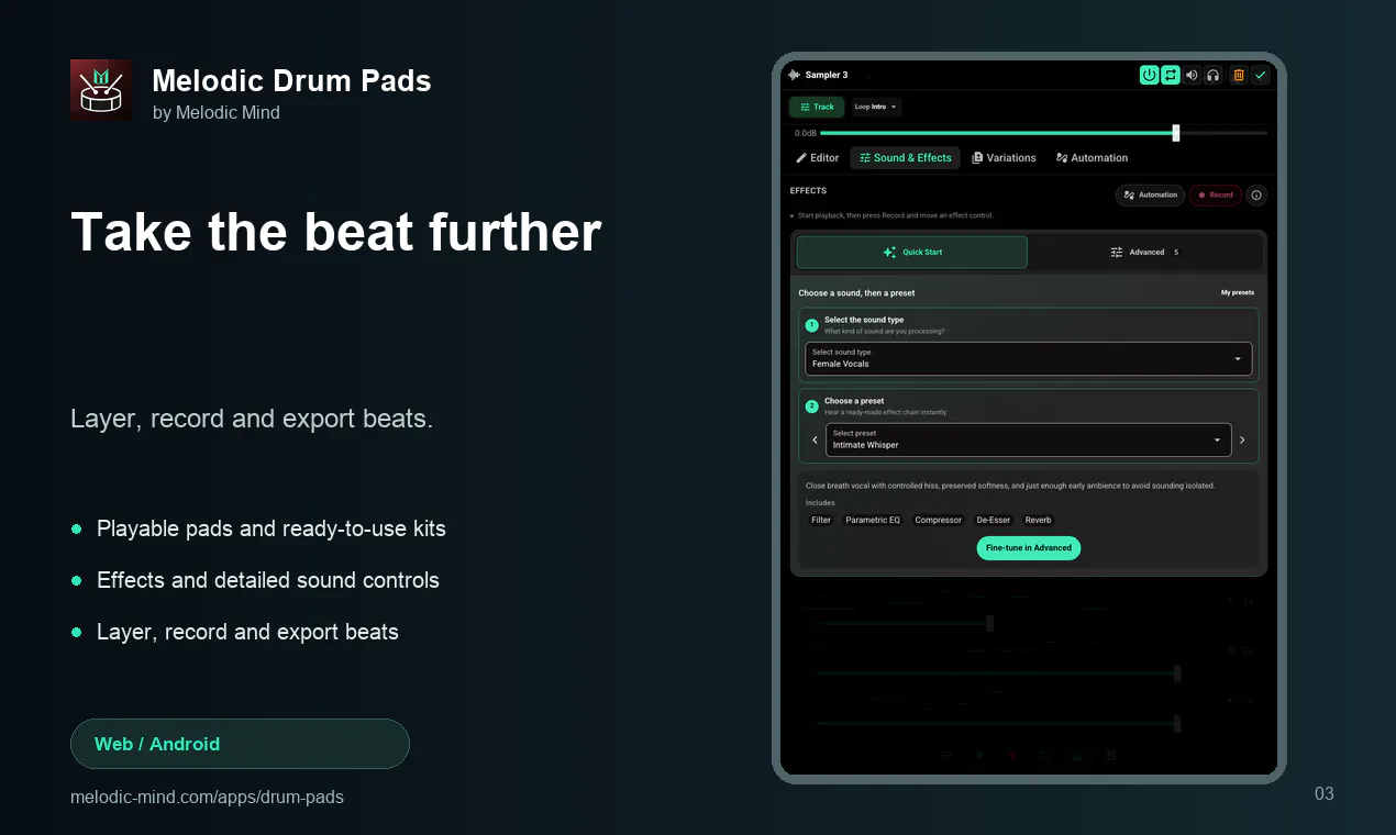 Melodic Drum Pads gallery image