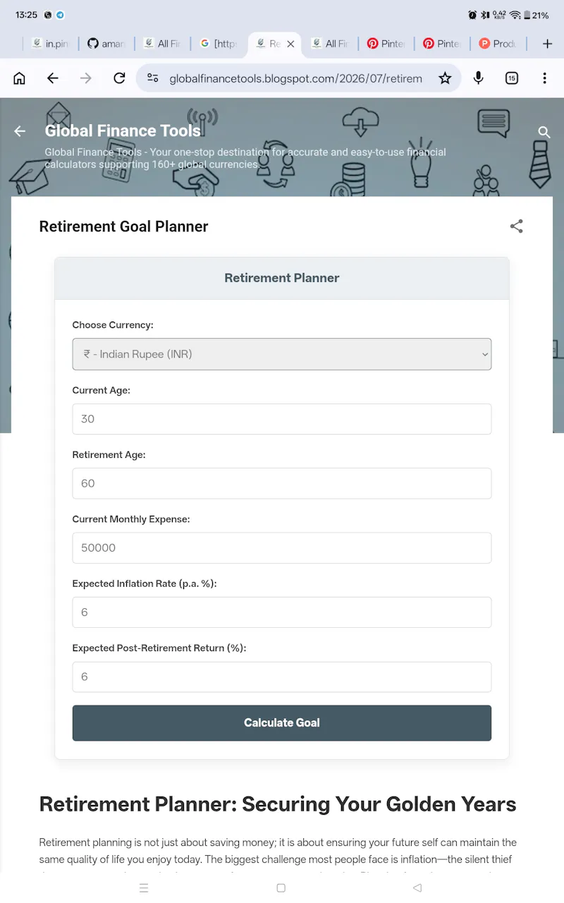 Global Finance Tools  screenshot 3
