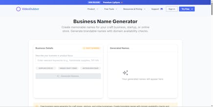 Business Name Generator gallery image