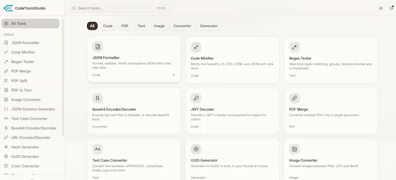Code Tools Studio screenshot 3