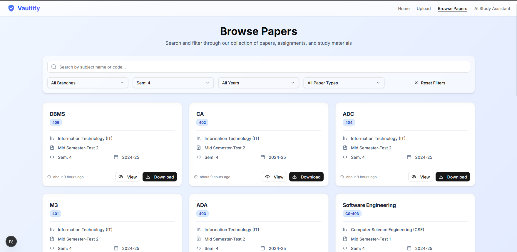 Vaultify - AI -Studienassistent und Smart Paper Management Medien 4