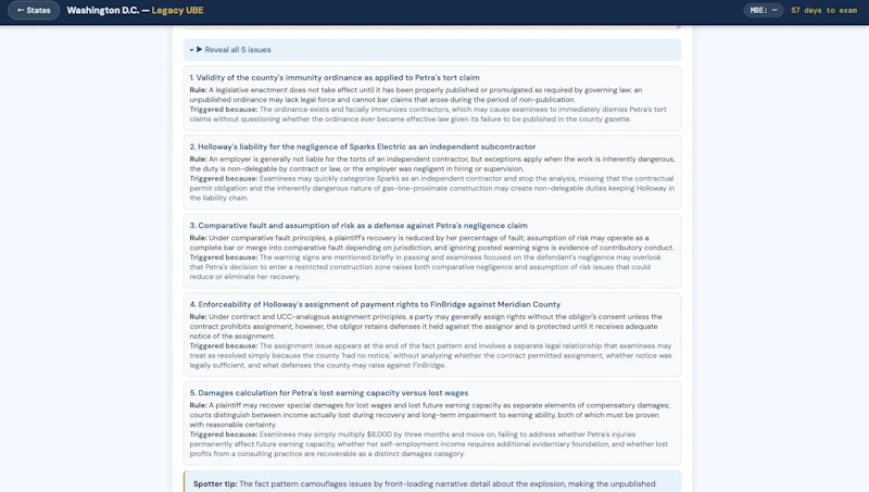 Free Multistate Bar Prep  screenshot 4