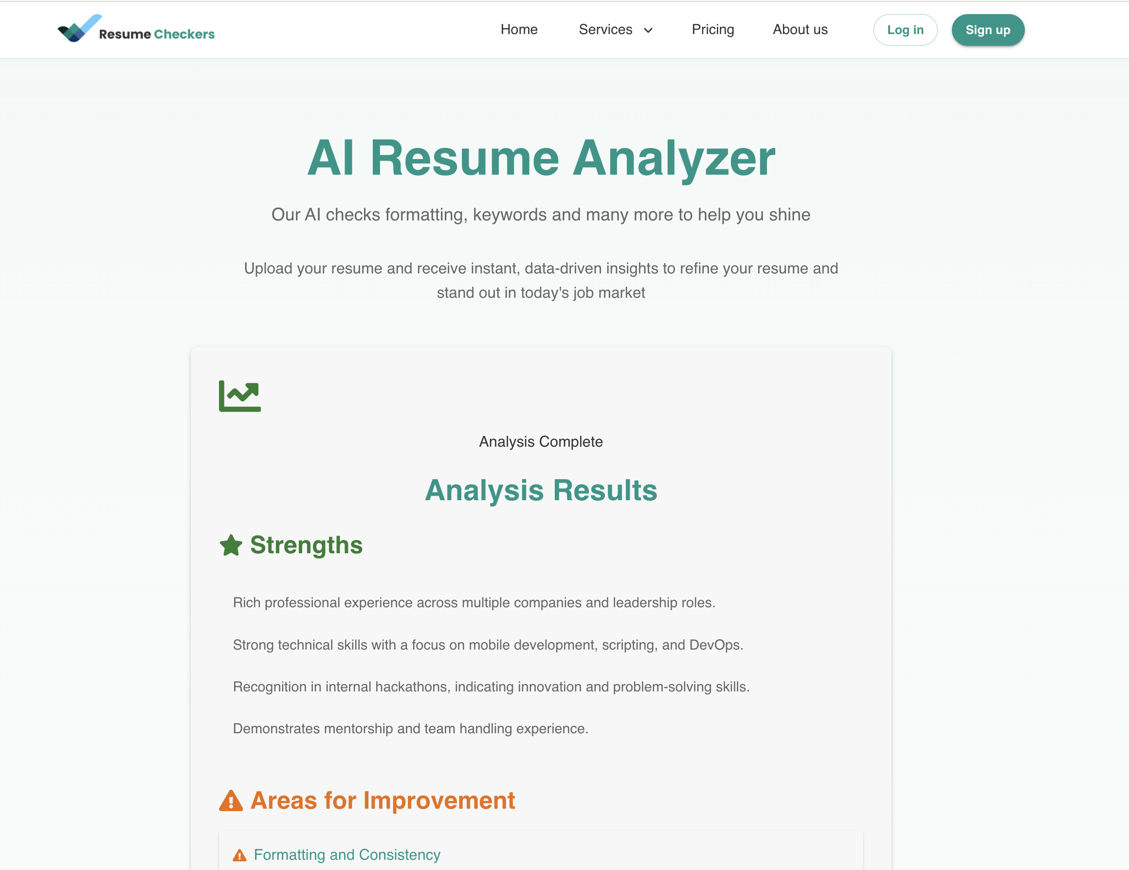 Resume Checkers gallery image