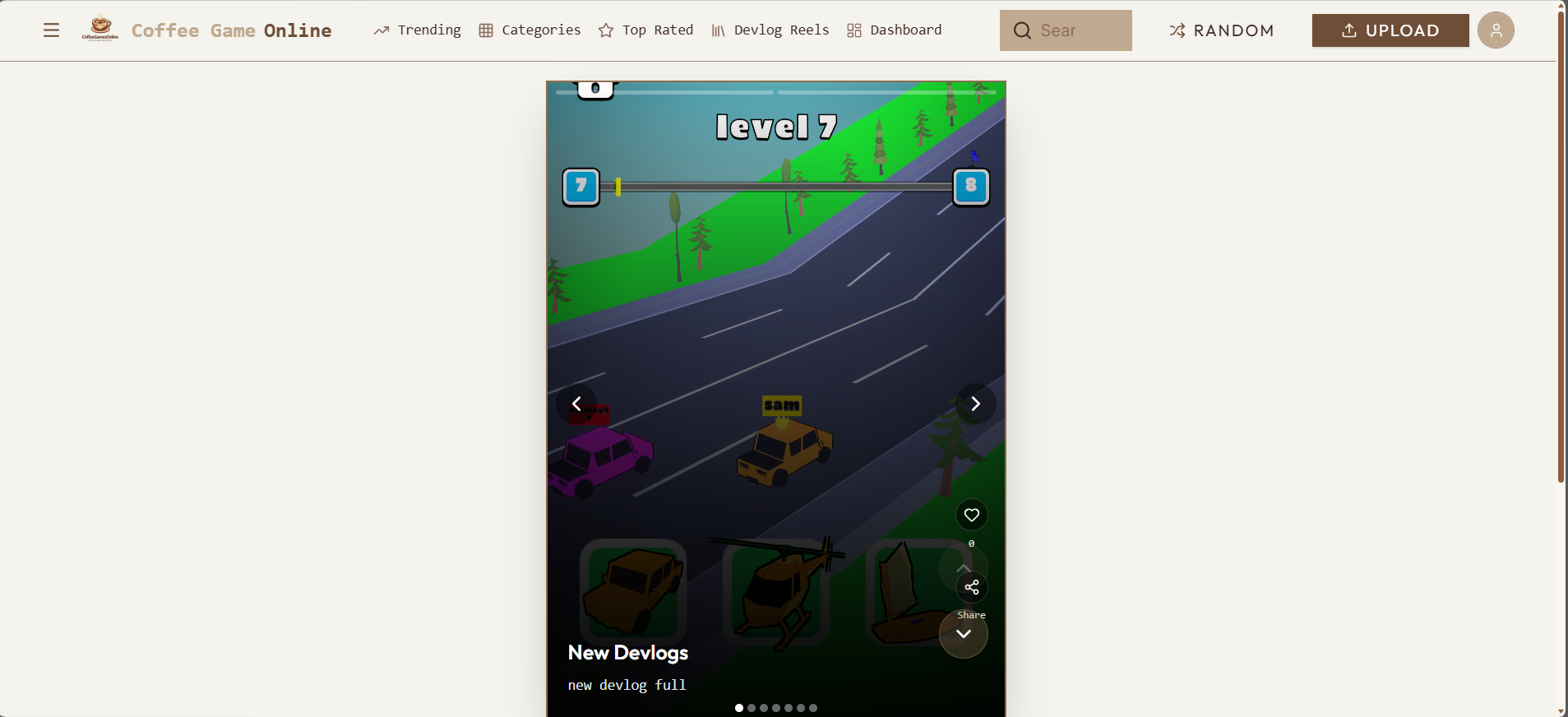 Coffee Game Online gallery image