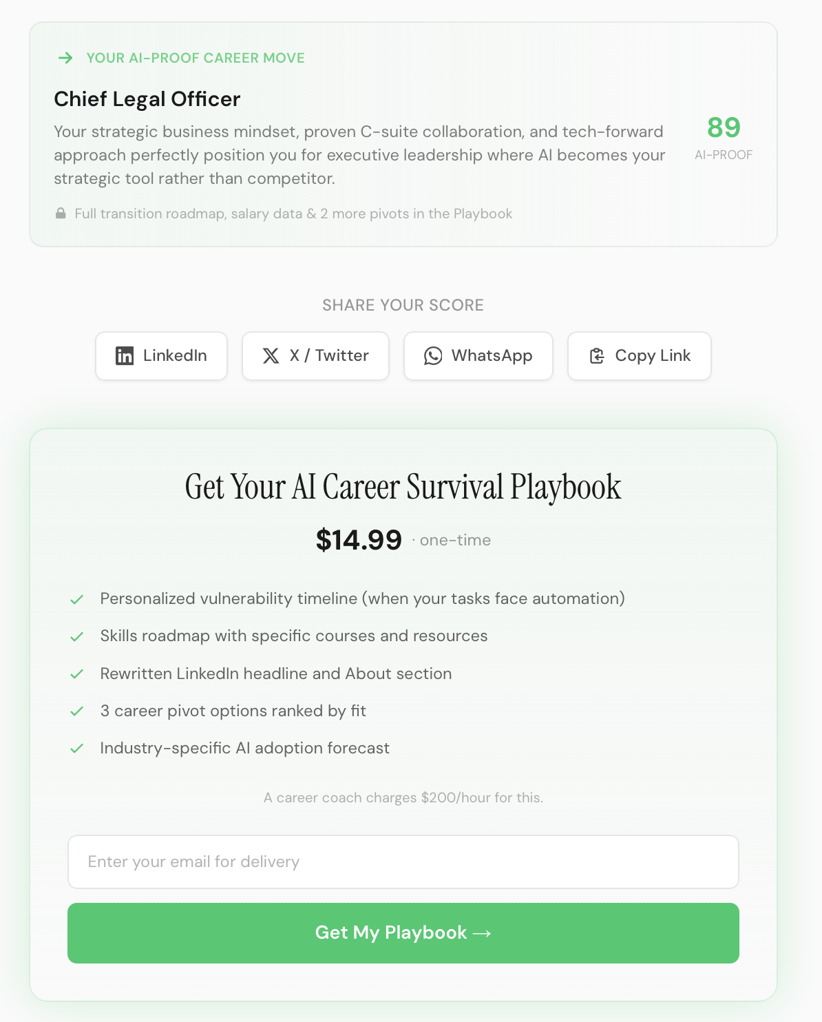 AI-Proof Score gallery image