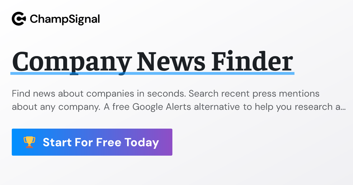 Company News Finder gallery image